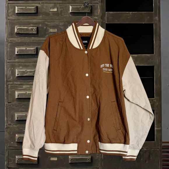 VANS • Vans Music Lovers Club Bomber Varsity Jacket - Picture 8 of 9